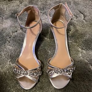 Beautiful silver sandals